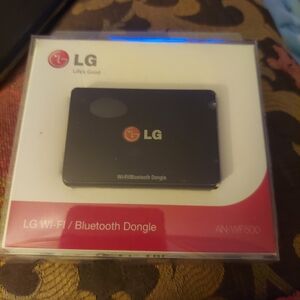LG Black Wi-Fi Bluetooth Dongle